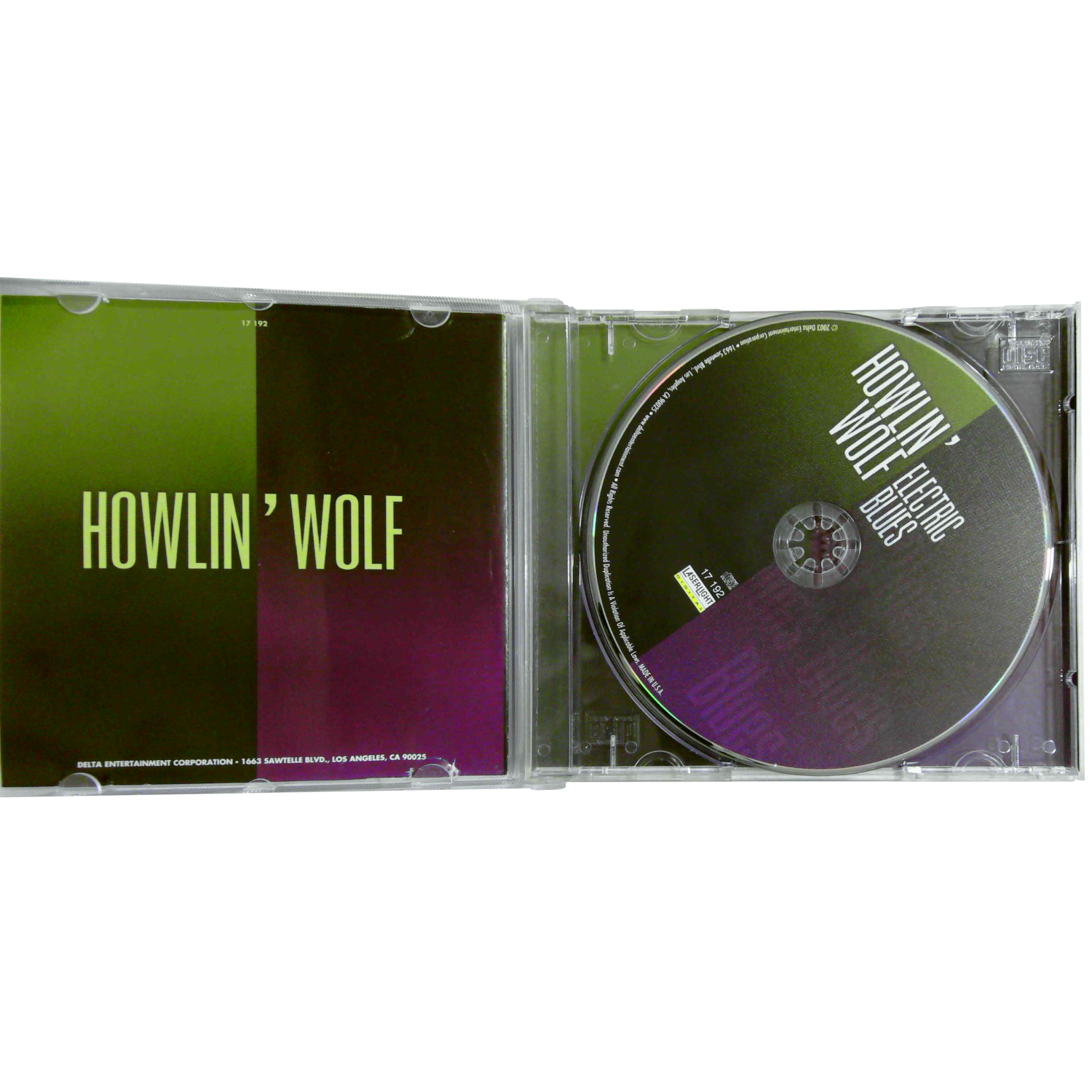 Open Picture of CD - Howlin Wolf - Electric Blues